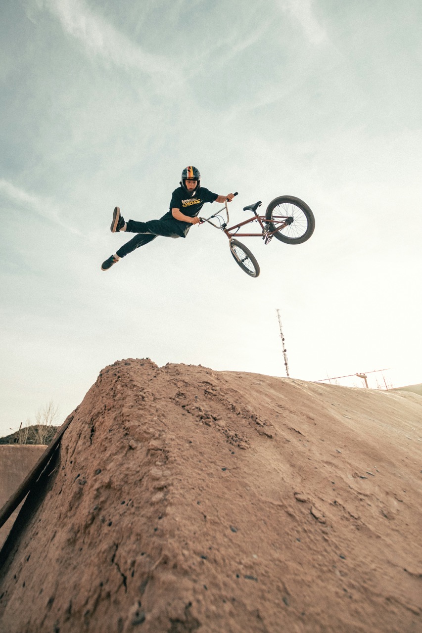 BMX helmet protection