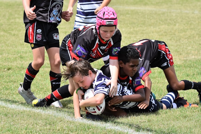Rugby helmet protection